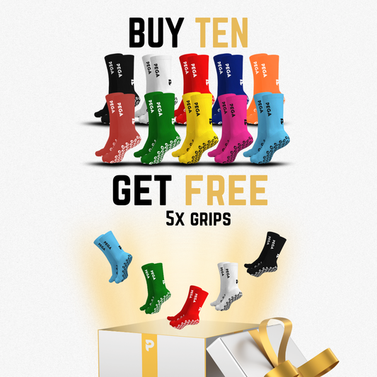 Grip Socks Bundle - 10 Pairs + 5 Free Pairs