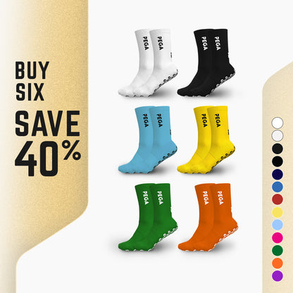 Grip Socks (Crew) Bundle